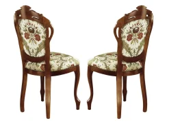 Esszimmer-Stühle oder Sessel in Nussbaum