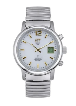 ETT-Funk-Solar-Herrenuhr im Titanlook