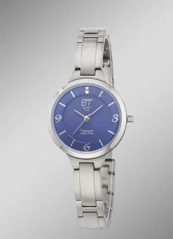ETT-Solar-Damenuhr mit Quarzuhrwerk