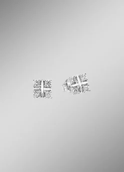 Exquisite Ohrstecker mit 8 Brillanten