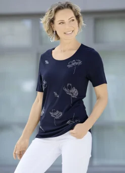 Exzellentes Shirt mit dekorativer Strasszier