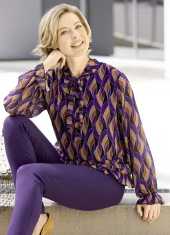 Fabelhafte Bluse mit Bindeband