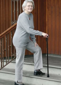 Faltbarer Gehstock mit LED-Licht