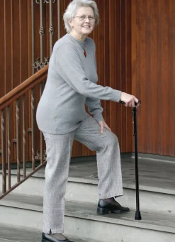 Faltbarer Gehstock mit LED-Licht