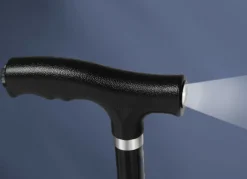 Faltbarer Gehstock mit LED-Licht