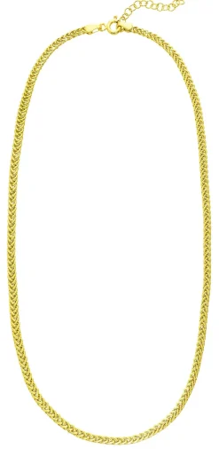 Feine Zopfketten-Halskette