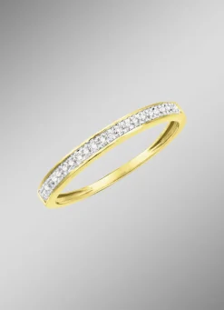 Feiner Damenring mit Diamanten