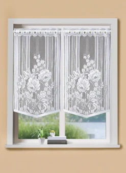 Fenster- und Türbehang mit Stangendurchzug