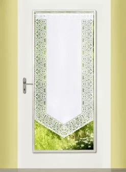 Fenster- und Türbehang mit Dreiecksabschluss