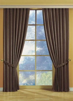 Fensterdekoration aus schwerer Thermo-Chenille-Qualität