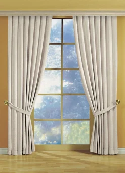 Fensterdekoration aus schwerer Thermo-Chenille-Qualität