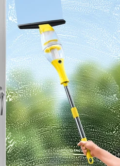 Fensterreiniger-Set mit automatischer Saugfunktion