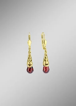 Filigrane, tropfenförmige Ohrringe