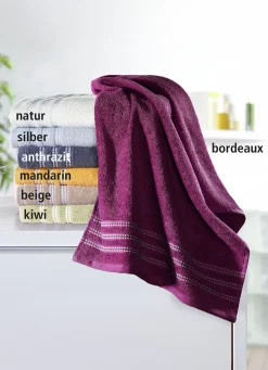 Flauschig weiche und saugstarke Frottier-Serie