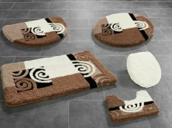 Flauschige Badgarnitur in weicher Microfaser-Qualität