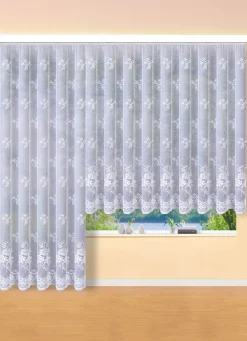 Floral dessinierter Store mit Universalschienenband