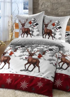 Florella Bettwäsche-Garnitur aus Soft-Biber