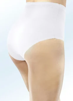 Fünferpack Slips mit Blumenmotiv