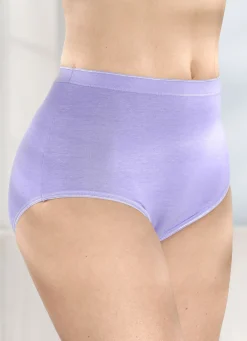 Fünferpack Slips mit elastischen Abschlüssen