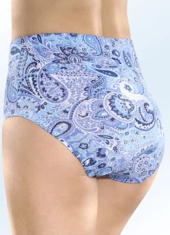 Fünferpack Slips mit Paisley-Druck