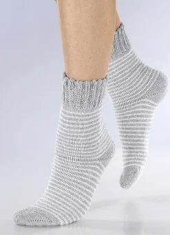 Fünferpack Socken mit kuscheliger Frottier-Innenseite