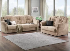 Frei im Raum aufstellbare Polstermöbel mit Federkern