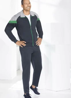 Freizeitanzug mit elastischen Ärmelabschlüssen