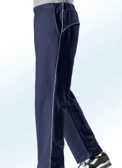 Freizeithose mit Zierpaspeln