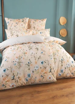 Frühlingshafte Bettwäsche-Garnitur von Webana