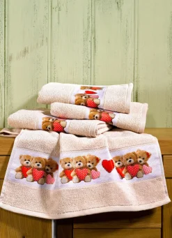 Frottier-Serie mit Bärchen