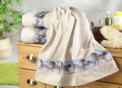 Frottier-Serie mit Digitaldruck