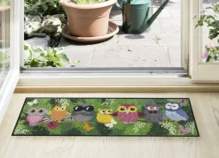 Fußmatte mit Eulen-Motiv