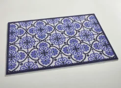 Fußmatte mit rutschhemmender Latex-Rückseite