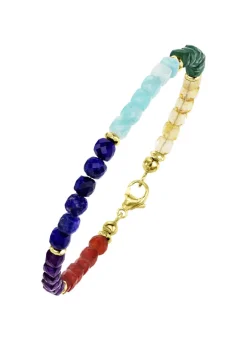 Funkelnde Garnitur mit Edelsteinen