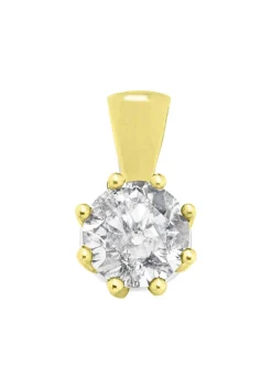 Funkelnder Anhänger mit Brillant