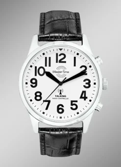 Funk-Herrenuhr mit sprechender Zeitansage