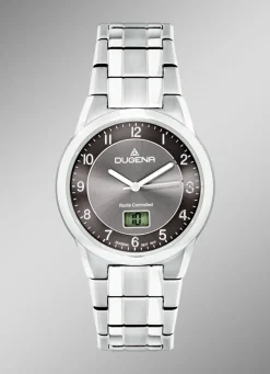 Funk-Herrenuhr mit Titangehäuse