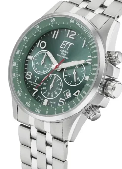 Funk-Solar-Chronograph mit Wechselband