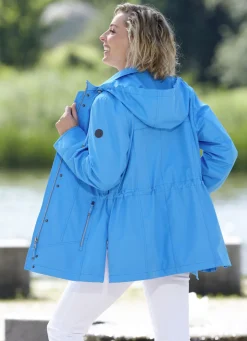 Funktionsjacke mit abnehmbarer Kapuze