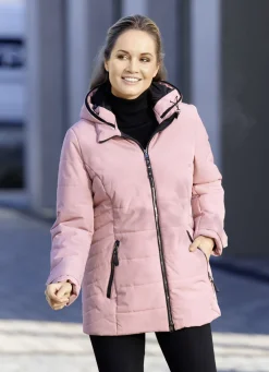 Funktionsjacke mit abnehmbarer Kapuze