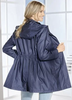 Funktionsjacke mit abnehmbarer Kapuze