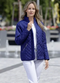 Funktionsjacke mit interessantem Stepp