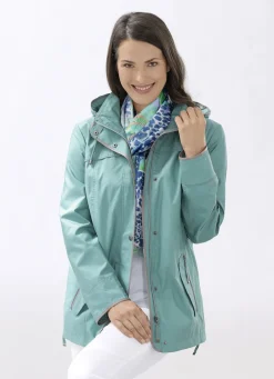 Funktionsjacke mit Reißverschluss an den Seitenschlitzen