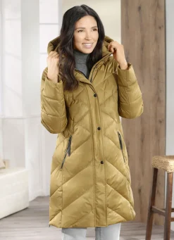 Funktions-Kurzmantel mit abnehmbarer Kapuze