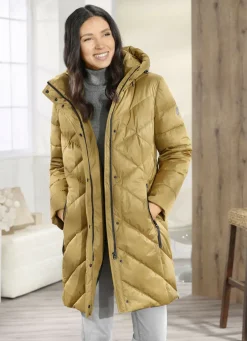 Funktions-Kurzmantel mit abnehmbarer Kapuze