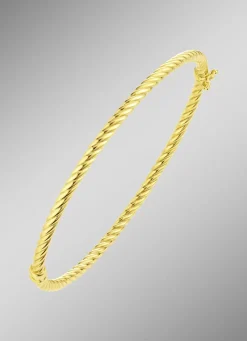 Gedrehter Armreif mit Steckschloss