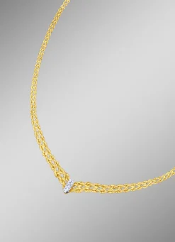 Geflochtene Kordelketten-Garnitur in hochwertiger Ausführung