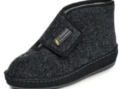 Gefütterte Herren-Hausschuhe, mit Schurwolle