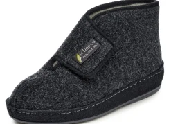 Gefütterte Herren-Hausschuhe, mit Schurwolle