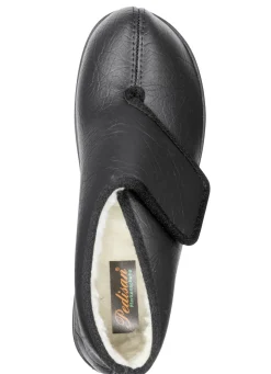 Gefütterte Herren-Hausschuhe, mit Schurwolle